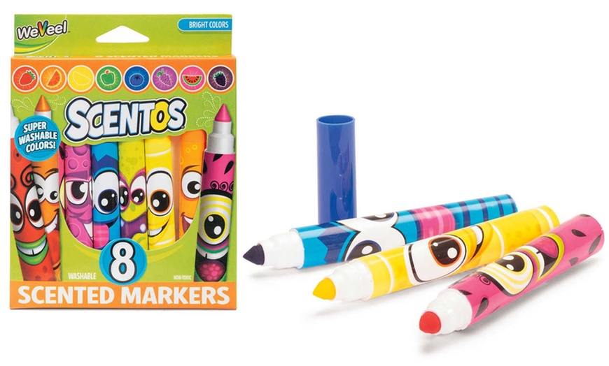 Image 1: Scentos Markers 8-Pack