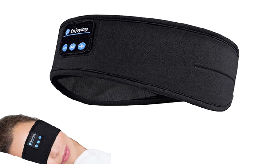 Image 4: Bluetooth Headband Headphone