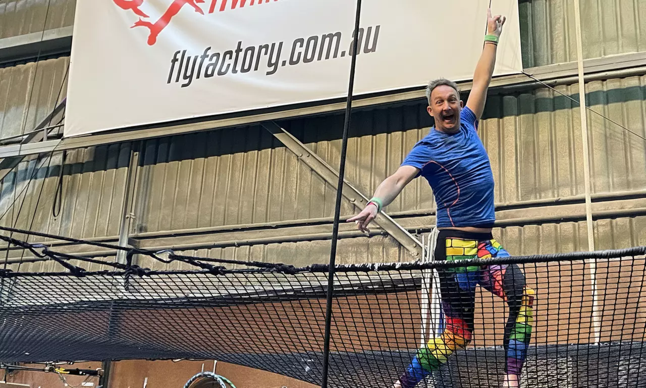 2-Hour Flying Trapeze Beginner Experience for One or Two People