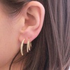 Image 4: Boucles d’oreilles chic en cristal