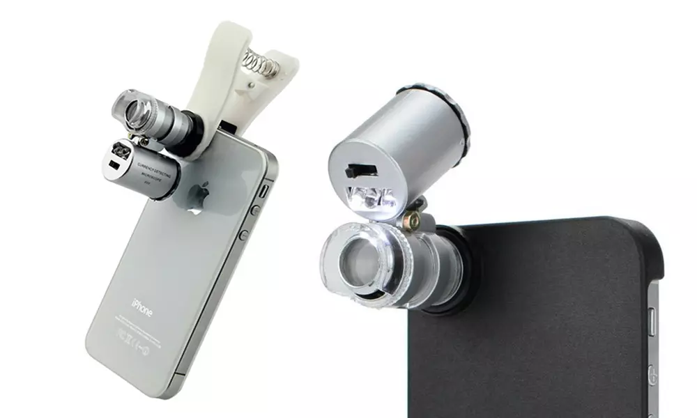 Trend Matters Smartphone Clip-on Microscope with 60x Magnification - Primary Image