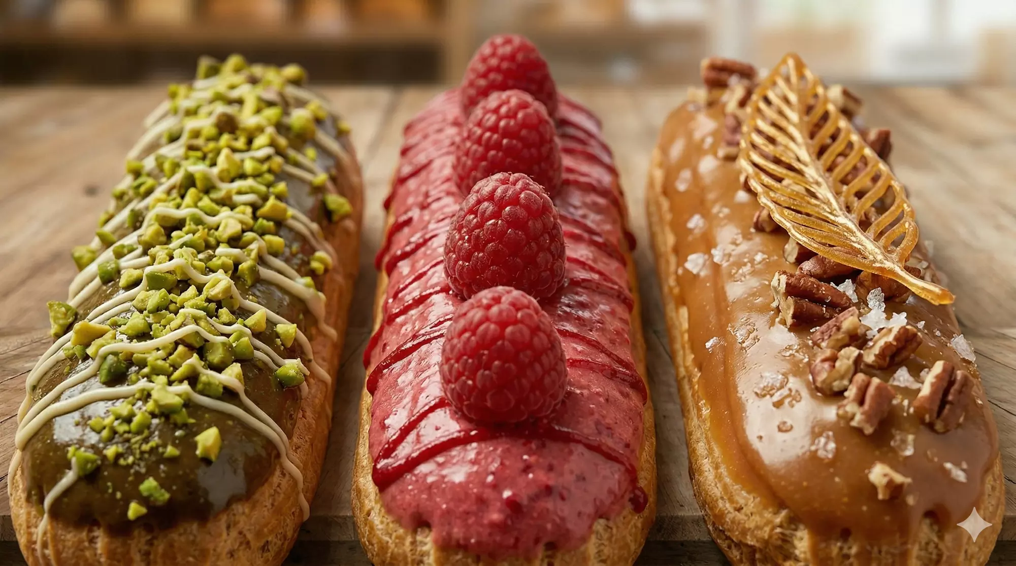 Handcrafted Gourmet Éclairs: Packs of 4, 6, or 10 for Any Occasion