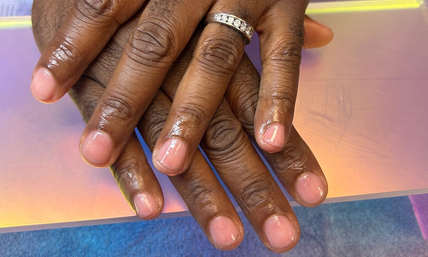 Image 6: Get Gel Polish, Manly, or Regular  Manicure & Pedicure