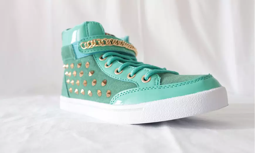 Image 4: Suède Glitz and Glam sneakers