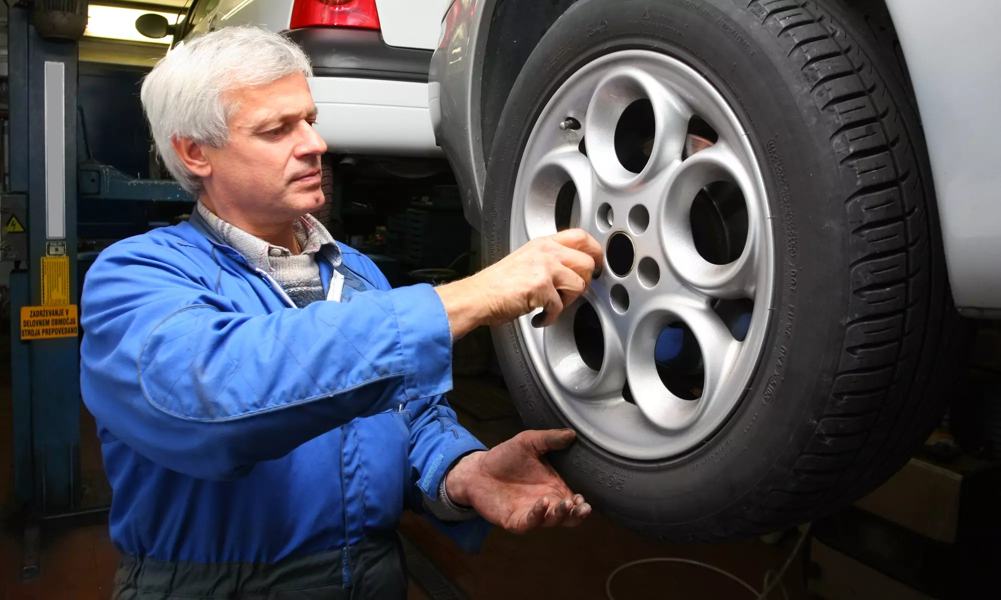 Meineke Car Care Center's comprehensive oil change and tire rotation services up to 52% off at 3425 N Chatham Rd - Primary Image