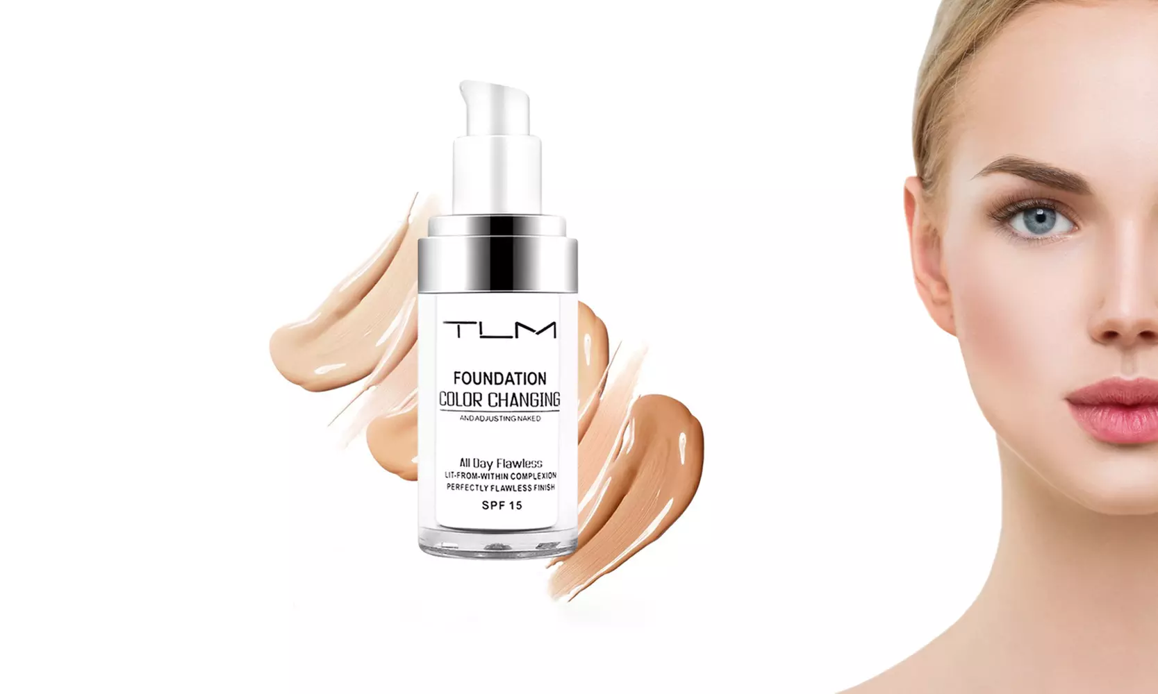 TLM farbanpassende Foundation, 30 ml (266 €/1 L)