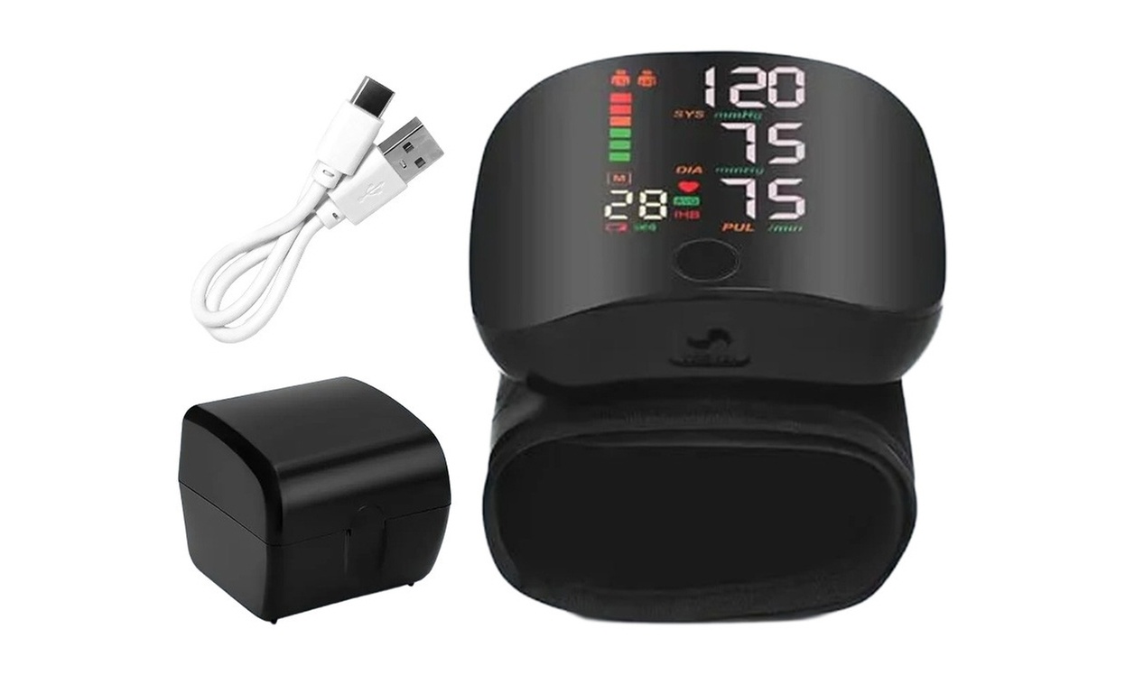 Moniteur de pression artérielle électronique, écran LED rétroéclairé