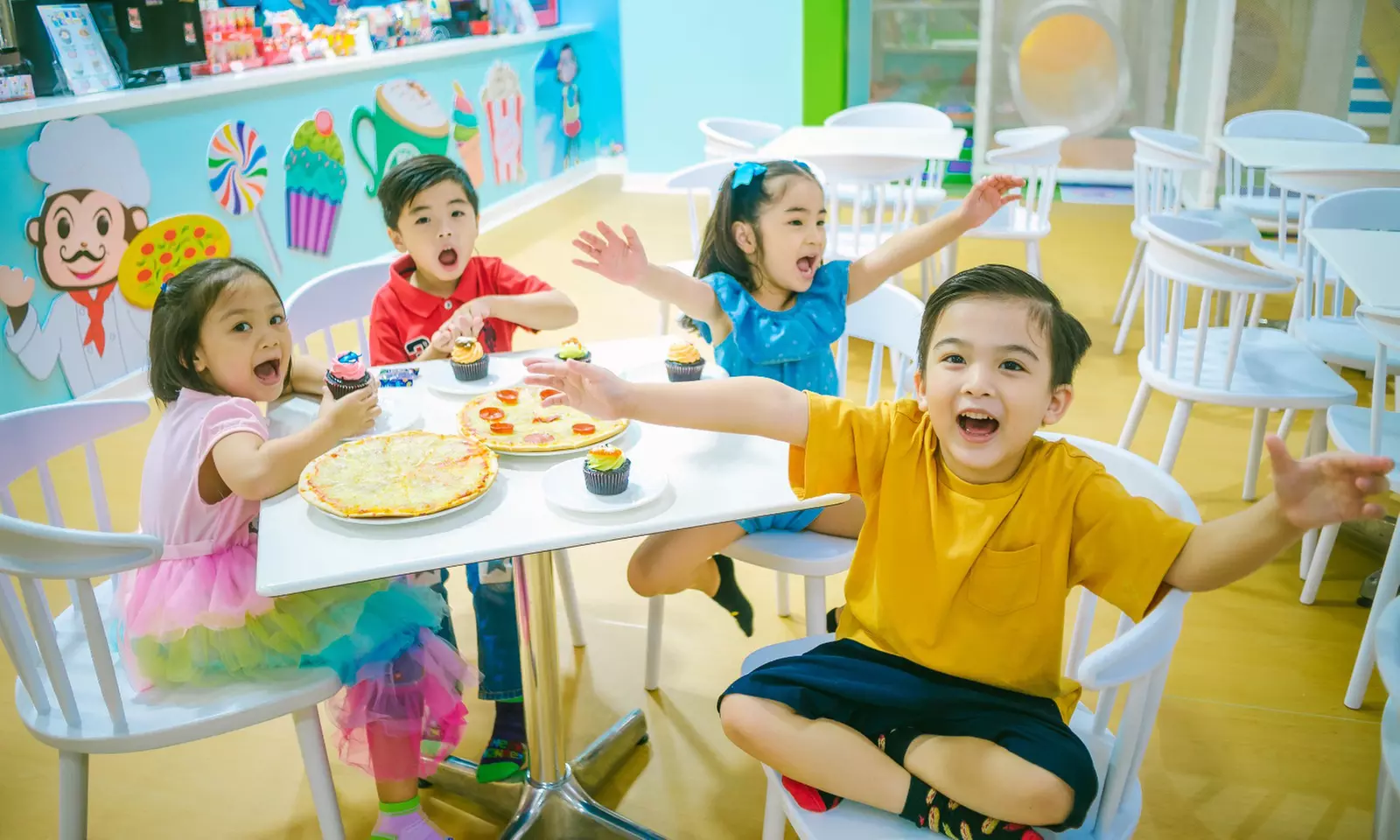 Mega Play / Play & Dine Combo: 2 Hours of Soft Play w/ Meal or Popcorn