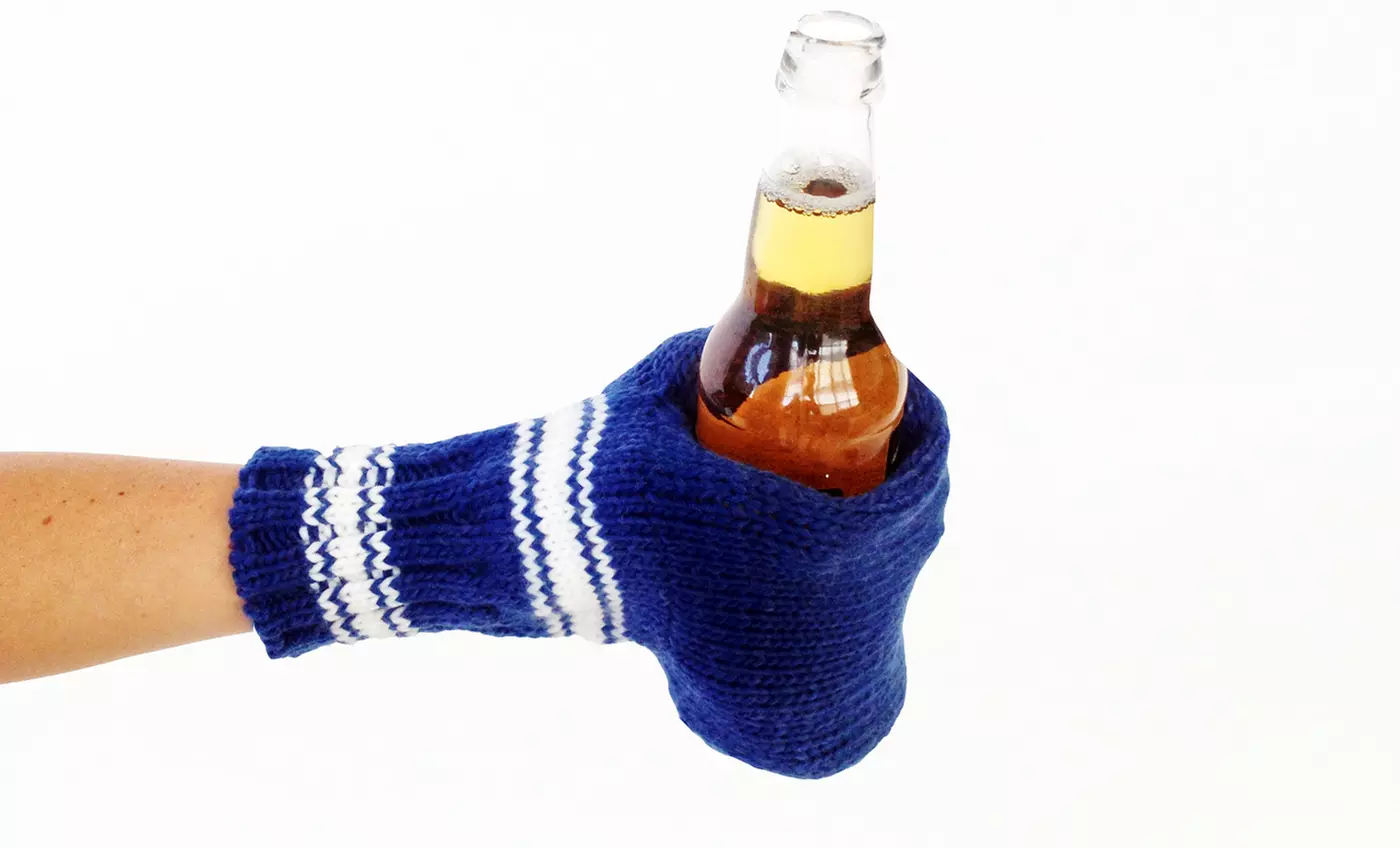 Suzy Kuzy Beer Mitt - Second Medium