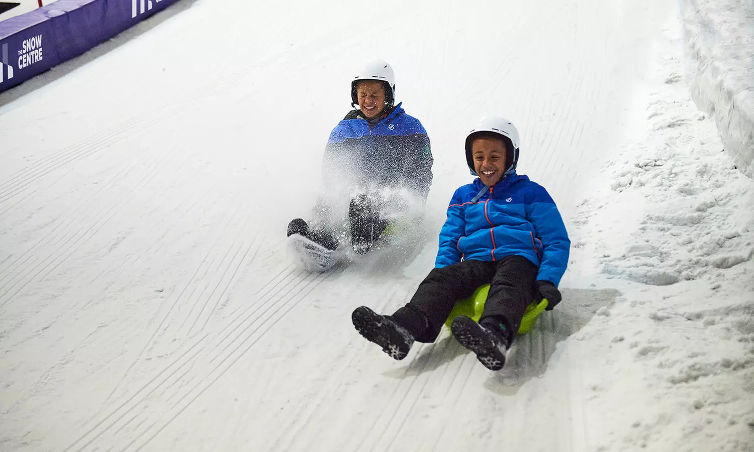 Ice Slides, Downhill Donuts & Sledging at The Snow Centre Manchester