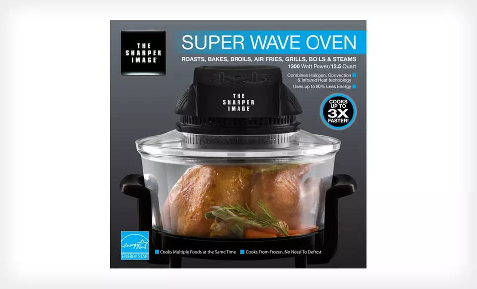 $69.99 for The Sharper Image Super Wave Oven ($119.99 List Price). Free Shipping and Returns. - Second Medium