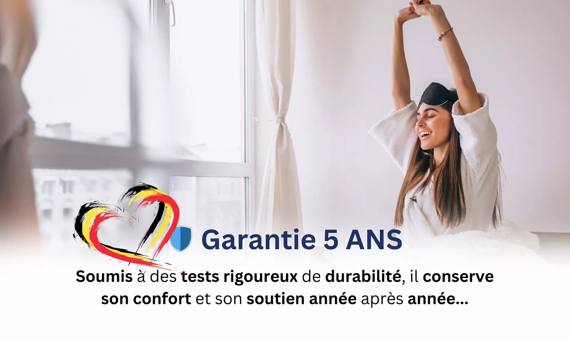 Sommier à latte dynamique, bois massif d'épicéa et de hêtre