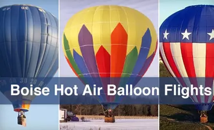 $98 for a Hot-Air Balloon Ride from Boise Hot Air Company ($200 Value) - Primary Image
