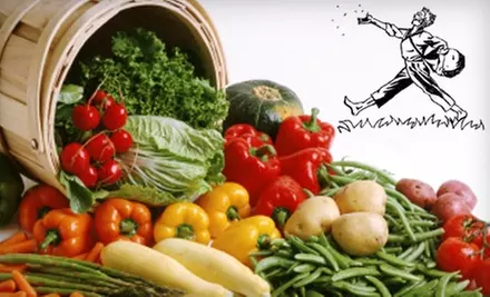 $20 for a Selection of Produce Delivered to Your Home or Office from Johnny Appleseed’s Organic Market ($45 Value) - Primary Image