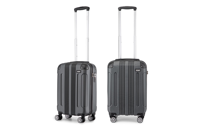 Image 10: Travelite Voyager Leichtgewichtskoffer mit Aluminiumlegierunggriff
