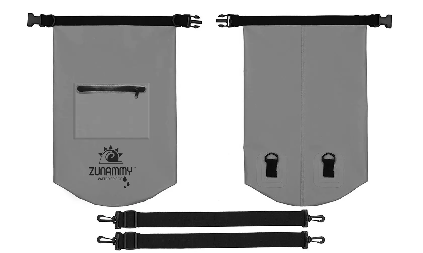 Waterproof Floating Duffel Dry Bag with Shoulder Strap and Zipper