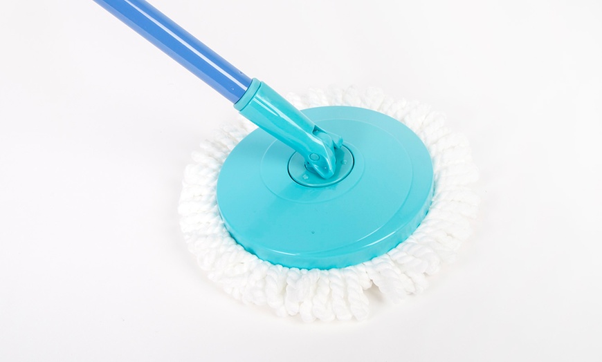 Spontex Microfibre Spin Mop | Groupon