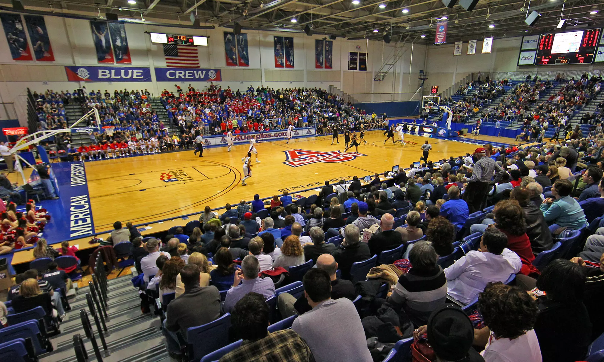 Two or Four Tickets to American University Men's Basketball at Bender Arena (Up to 64% Off). Three Games Available. - Primary Image