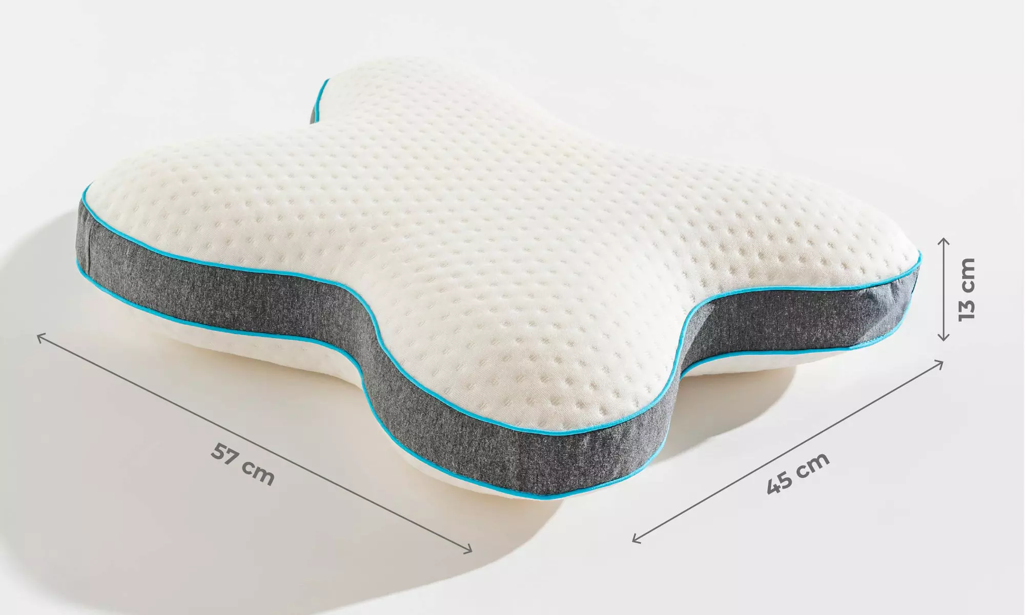 Ergonomisches Memory-Schaum-Kissen in Schmetterlingsform