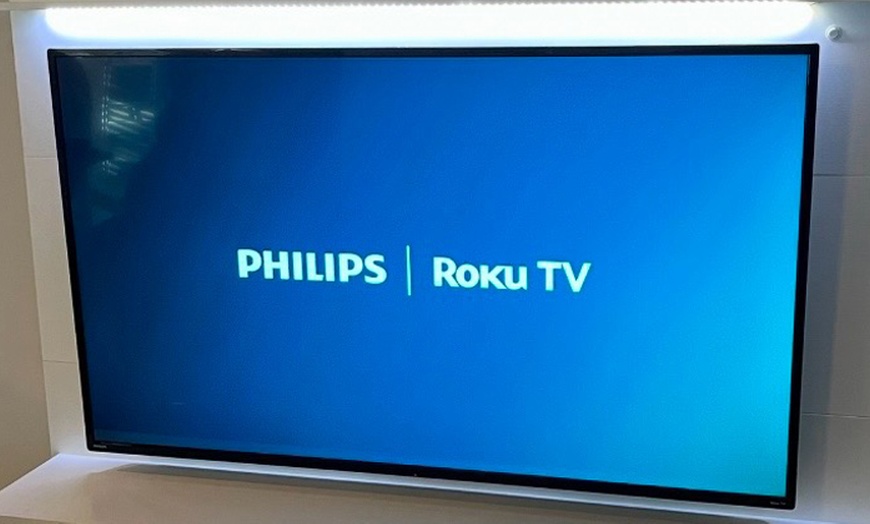 Image 11: TV Mounting for Up to 65'' or 85" w/ or w/o Wires Concealed In Wall 