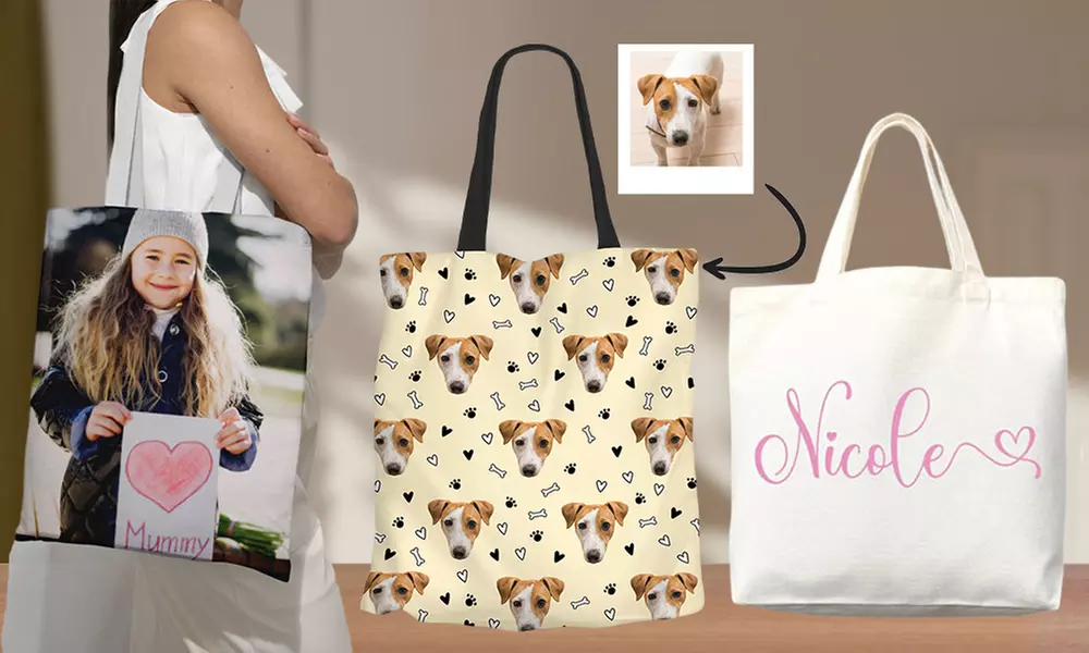 Custom Canvas Tote Bags – Up to 75% Off
