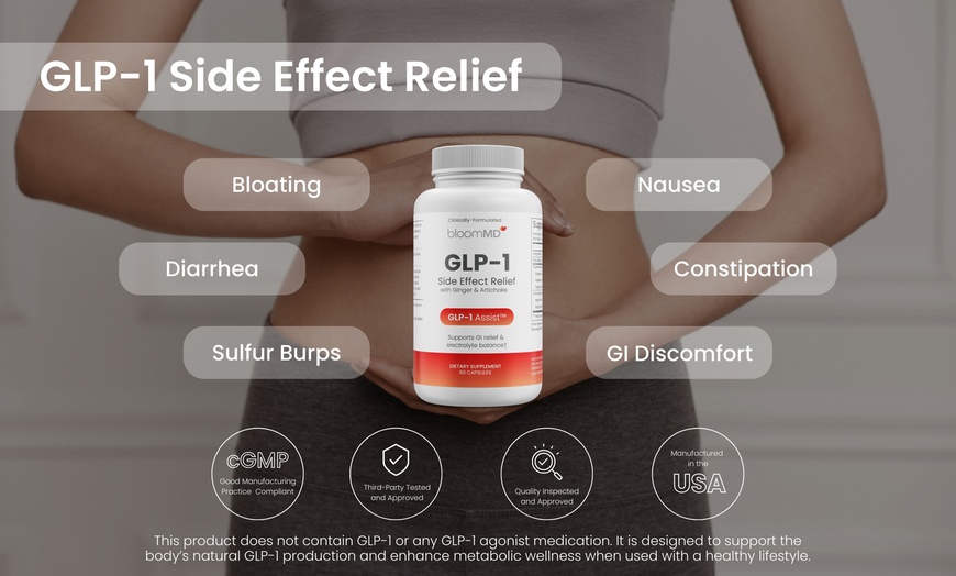 Image 7: GLP-1 Natural Booster or Side Effect Relief Wellness Package - BloomMD