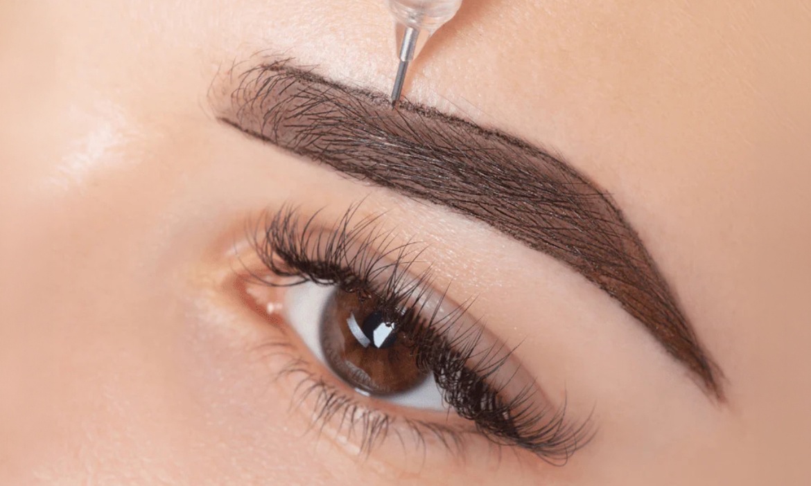 Microshading Ombre Powder Brows and Threading