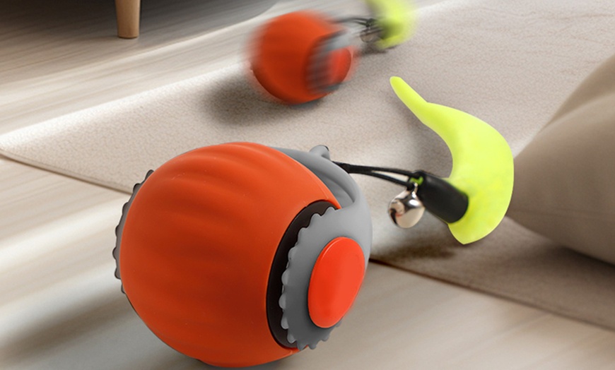 Image 3: Automatic Moving Cat Toy Ball: 1Pcs; FREE SHIPPING