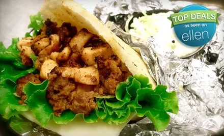 $10 for $20 Worth of Arepas, Burgers, and Sandwiches at Barroco Grill in Lakewood - Primary Image