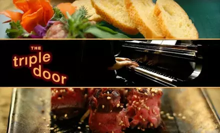 $15 for $30 Worth of Asian Cuisine at The Triple Door Musicquarium Lounge, Plus Two-for-One Tickets for an Upcoming Show - Primary Image