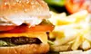 Burgers and Beverages or Cheeseburger Dinner for Two at MoMak's Backyard Malts & Burgers