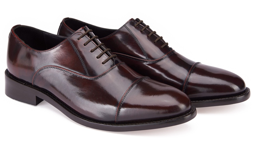 Image 12: Samuel Windsor Men's Oxford Shoes