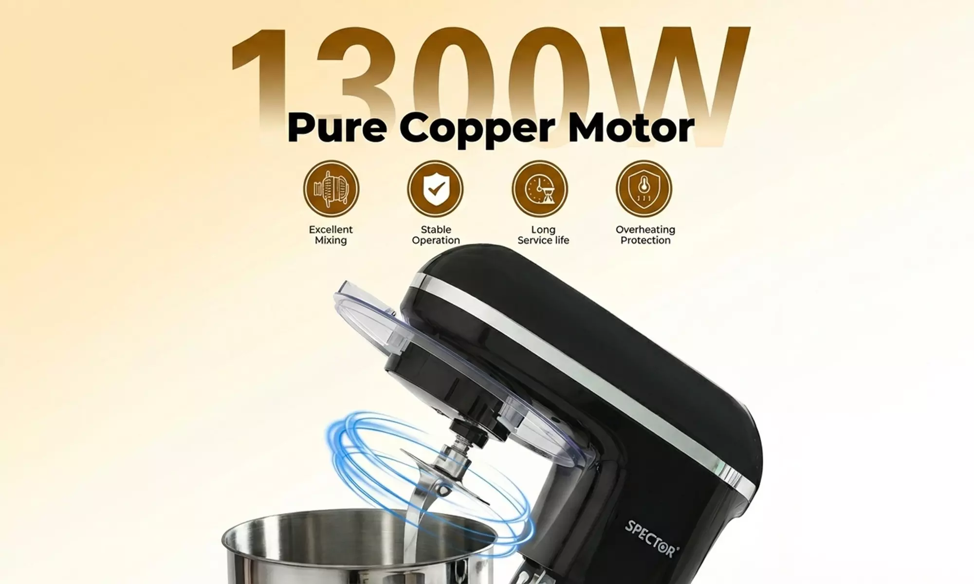 Spector High-Performance Stand Mixer Series