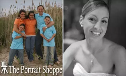 $69 for a 30-Minute Photography Session Including a CD/DVD of Digital Images and One Retouched 8"x10" Print from The Portrait Shoppe Photographers in Hicksville ($150 Value) - Primary Image