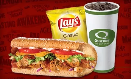 $3 for $6 Worth of Subs, Soups, and More at Quiznos in Alexandria - Primary Image