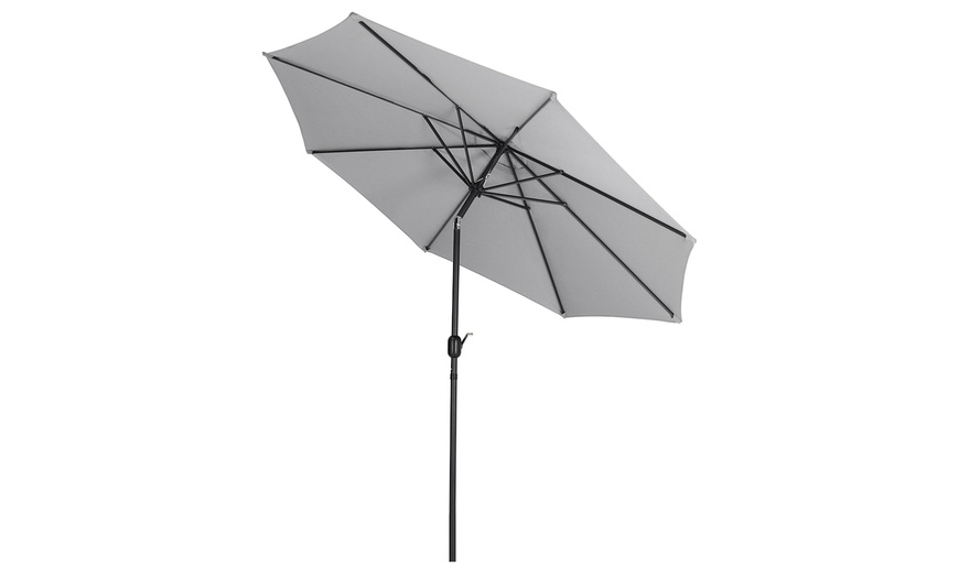 Image 3: 3M Rotating Parasol with UV Protection; Adjustable and Stylish Design