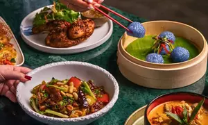 Dine at Silk Lantern: Flat (Up to 50% Off) on Pan-Asian Food & Beverages
