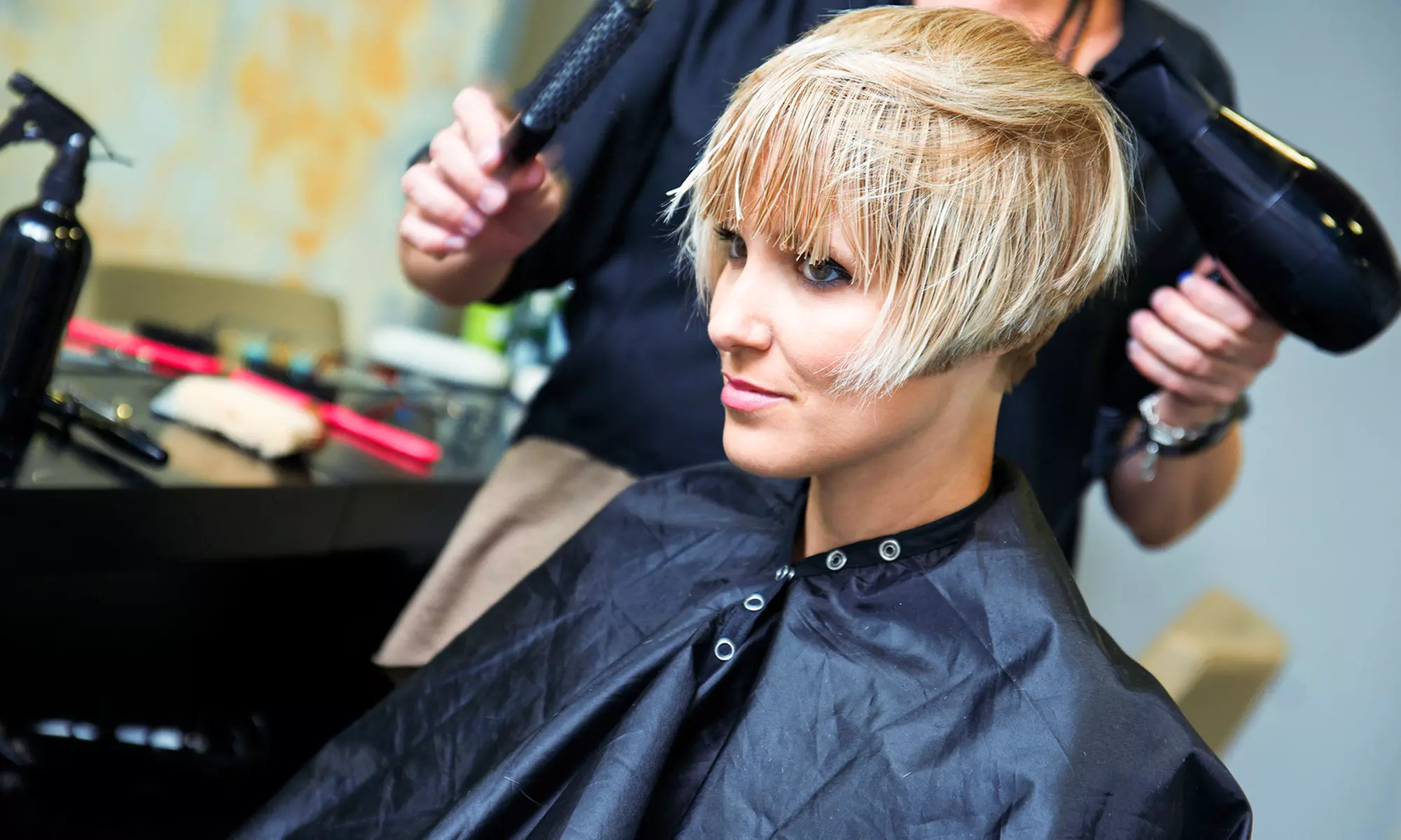 $50 for a Relaxing Shampoo, Haircut, Custom Deep Conditioning Treatment and Blow Dry at Madison Salon ($100 Value) - Primary Image