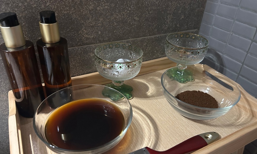 Image 3: 1 o 3 peelings corporales con envoltura y masaje relajante