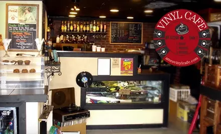 $10 for $20 Worth of Records and Coffee at Vinyl Cafe - Primary Image
