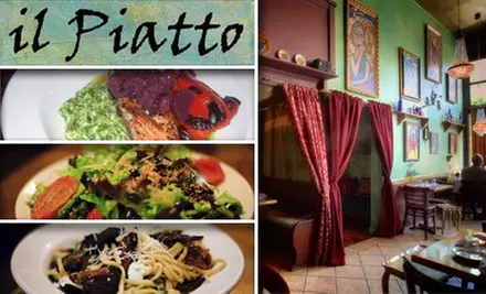 $22 for $45 Worth of Italian Fare and Drinks at Il Piatto - Primary Image