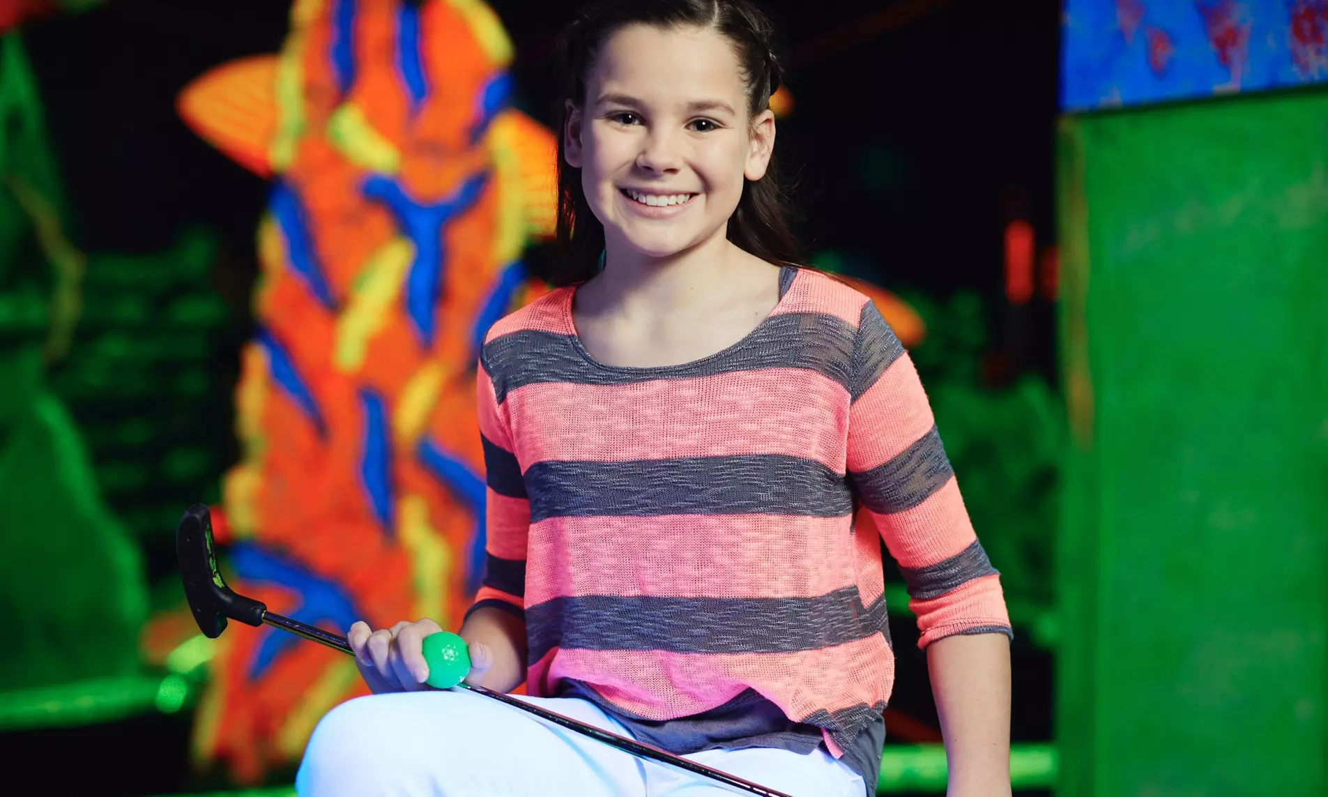 18-Hole Mini-Golf, 3-D Glasses & Unlimited Arcade Play for 1-4 People