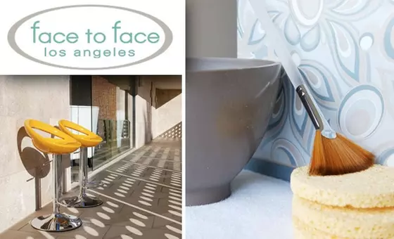 $59 for an Iderm Dermaculture Facial Treatment at Face To Face Los Angeles ($125 Value) Plus 20% Off Beauty Products  - Primary Image
