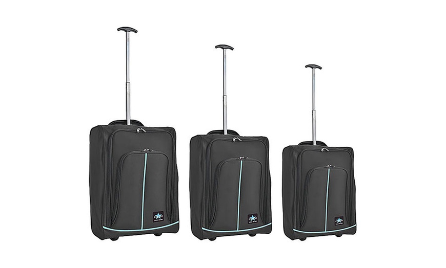 Image 2: Set di 3 valigie morbide da viaggio