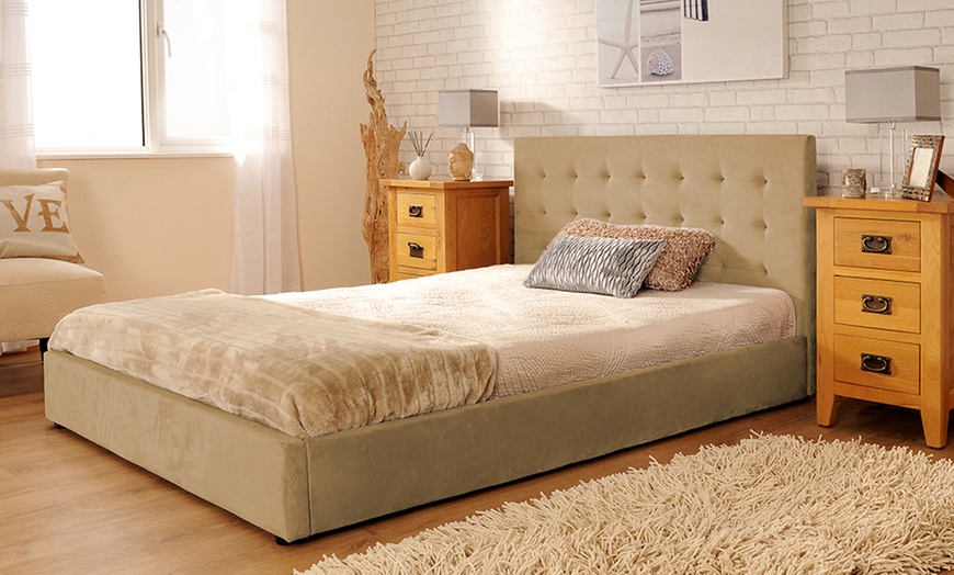 groupon queen mattress and bed frame set