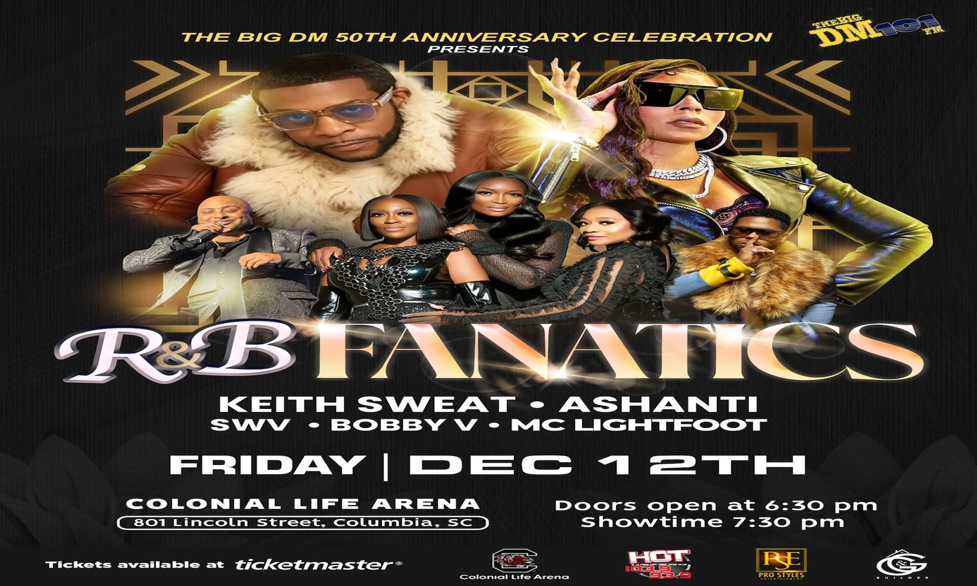 Keith Sweat, Ashanti, SWV, Bobby V & MC Lightfoot - Up to 25% Off