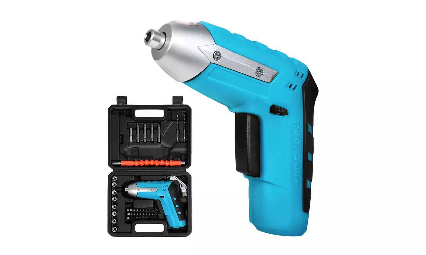 Traderight Cordless Power Drill and Electric Screwdriver Sets