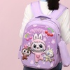 Image 14: Labubu Inspired Kids' Backpack with Pencil Case