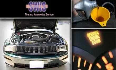 $25 Premium Oil Change at Swis Tire and Automotive ($50 Value) - Primary Image
