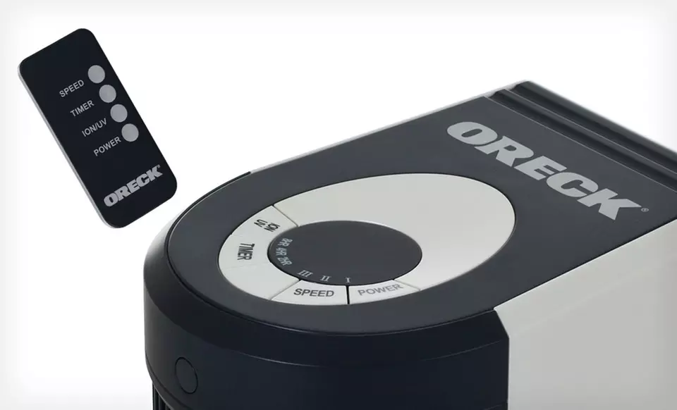 $79.99 for an Oreck Air Purifier with HEPA (Refurbished) ($158 List Price). Free Shipping and Returns. - Primary Image